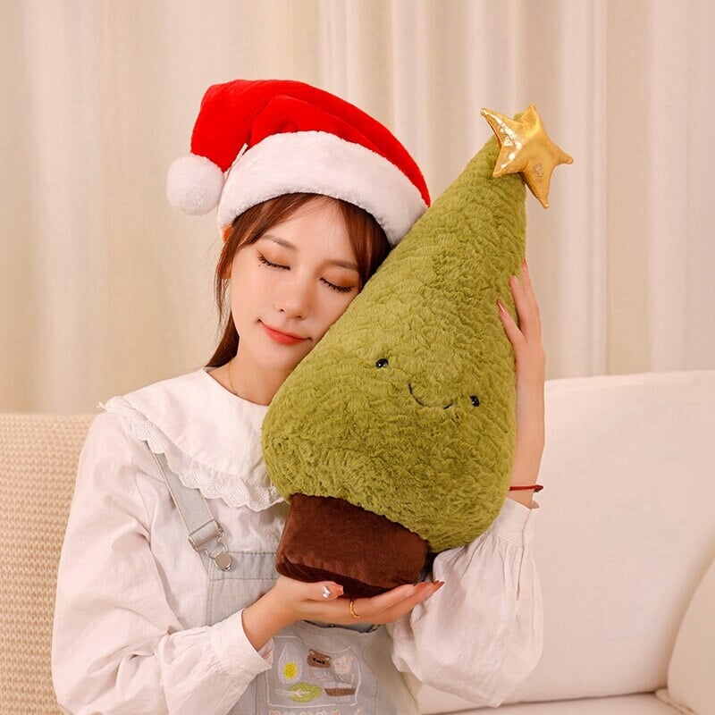 Adorable Fluffy Reindeer Plushie for a Cozy Christmas Tree!