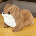 Adorably Plush Fluffy Chubby Otter Stuffed Animals