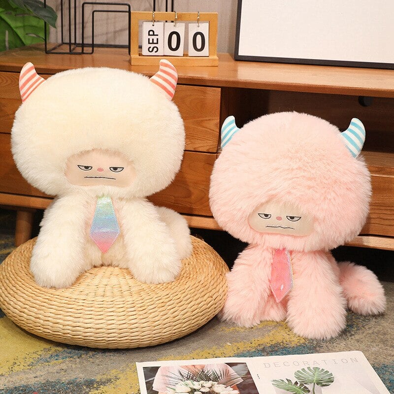 Cuddly Fluffy Monsters Plush Toy Family