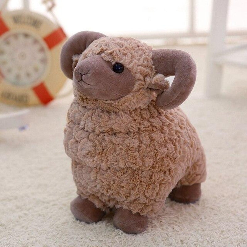 Exclusive Long Horn Ram Plushie - Get Yours Before They're Gone!