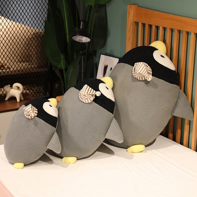 Adorable Fluffy Penguin Plushie – Meet Freckles!