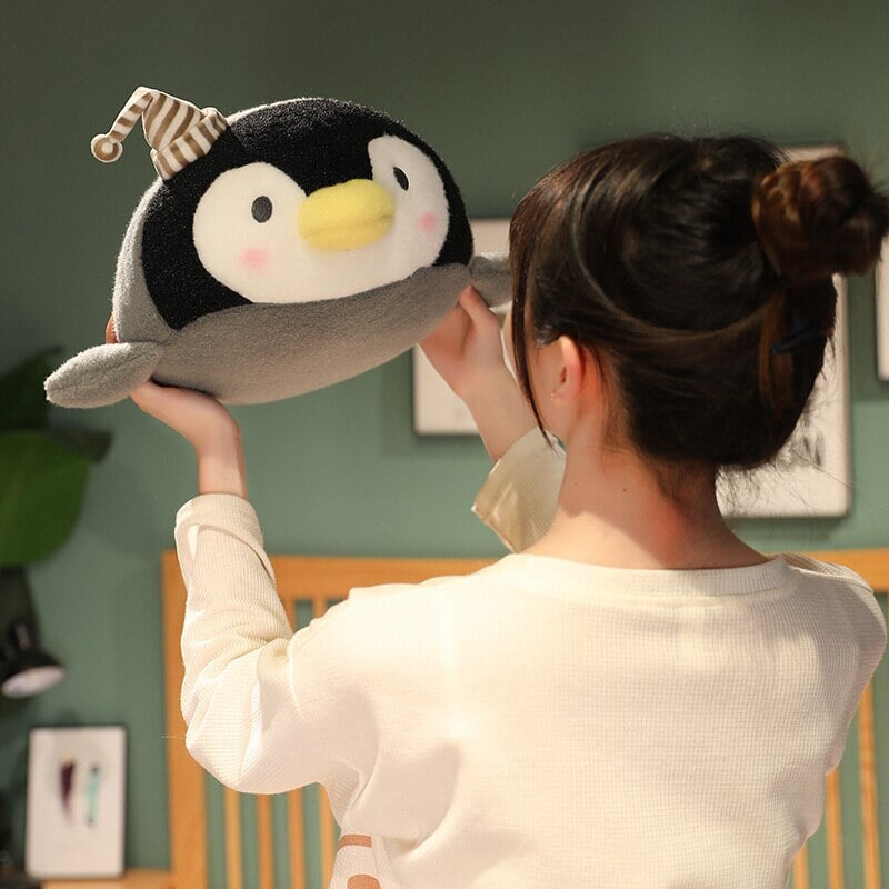 Adorable Fluffy Penguin Plushie – Meet Freckles!