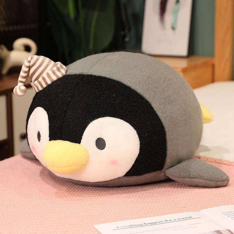 Adorable Fluffy Penguin Plushie – Meet Freckles!