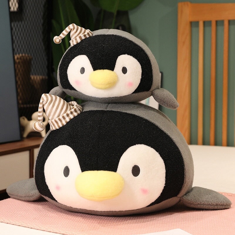 Adorable Fluffy Penguin Plushie – Meet Freckles!