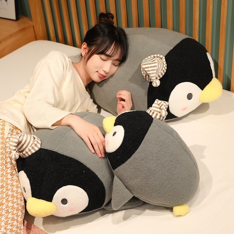 Adorable Fluffy Penguin Plushie – Meet Freckles!