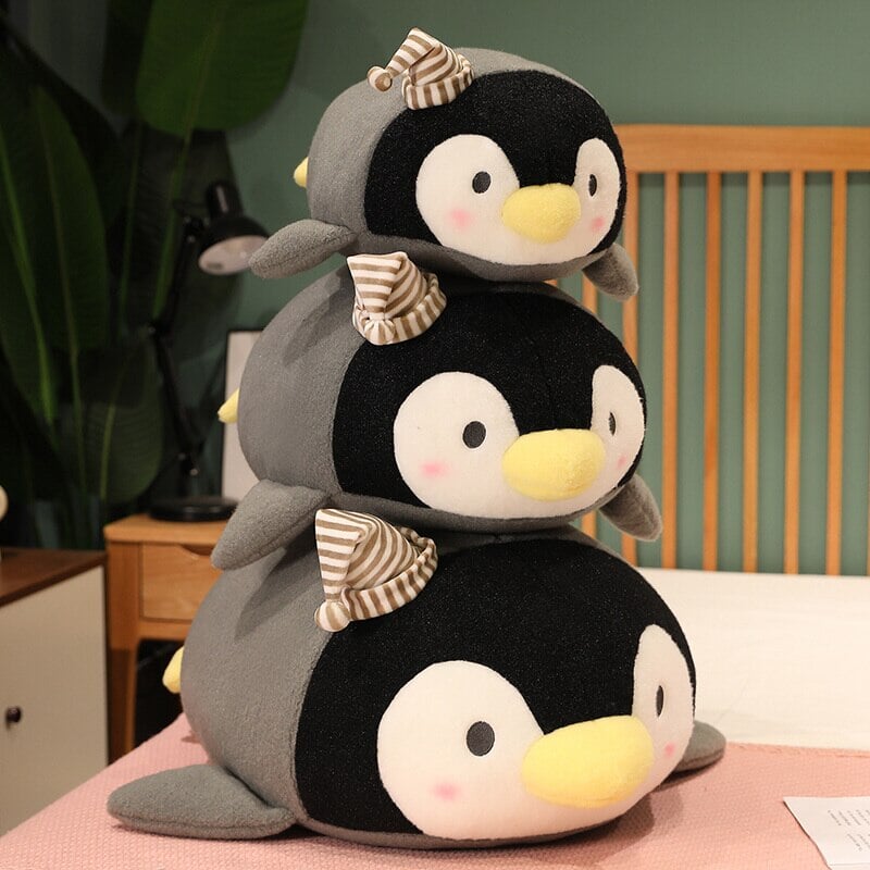 Adorable Fluffy Penguin Plushie – Meet Freckles!