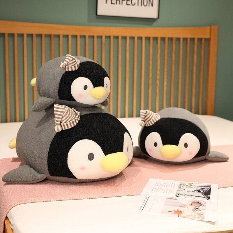 Adorable Fluffy Penguin Plushie – Meet Freckles!