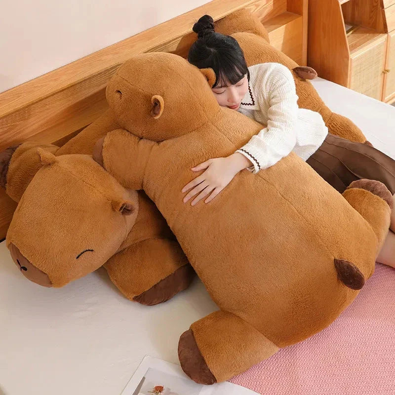 Snuggle Up with Our Adorable Giant Capybara Plushies!