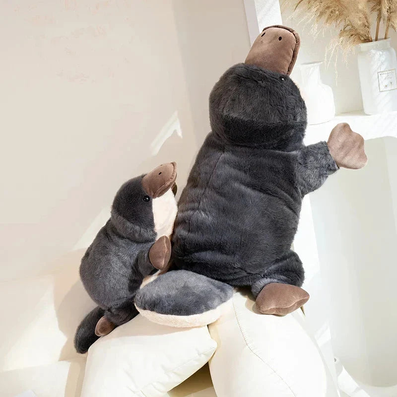 Adorable Giant Fluffy Platypus Stuffed Animal