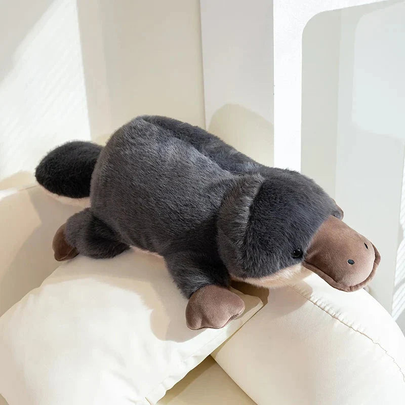 Adorable Giant Fluffy Platypus Stuffed Animal
