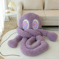 Oversized Fluffy 4-Legged Octopus Stuffed Animal
