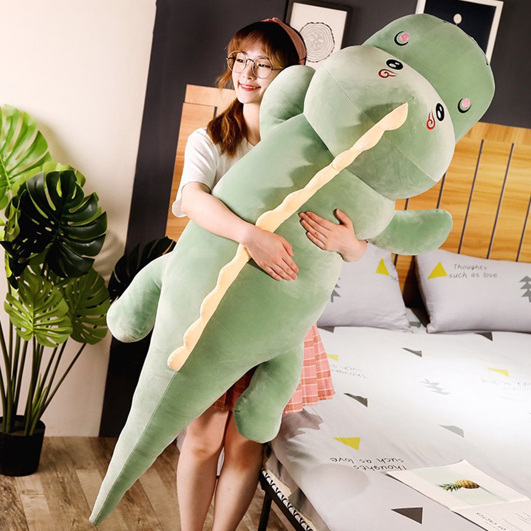 Cuddle Up with Haku the Adorable Dinosaur Plushie!