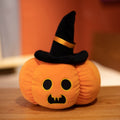Spooktacular Halloween Pumpkin & Black Hat Plushie Set!