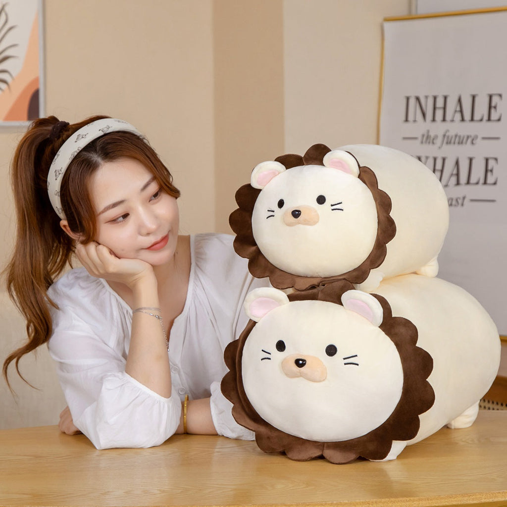 Adorable Hank the Kawaii Lion Plush Toy
