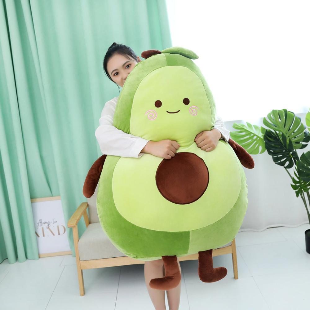 Cheerful Green Avocado Cuddle Buddy