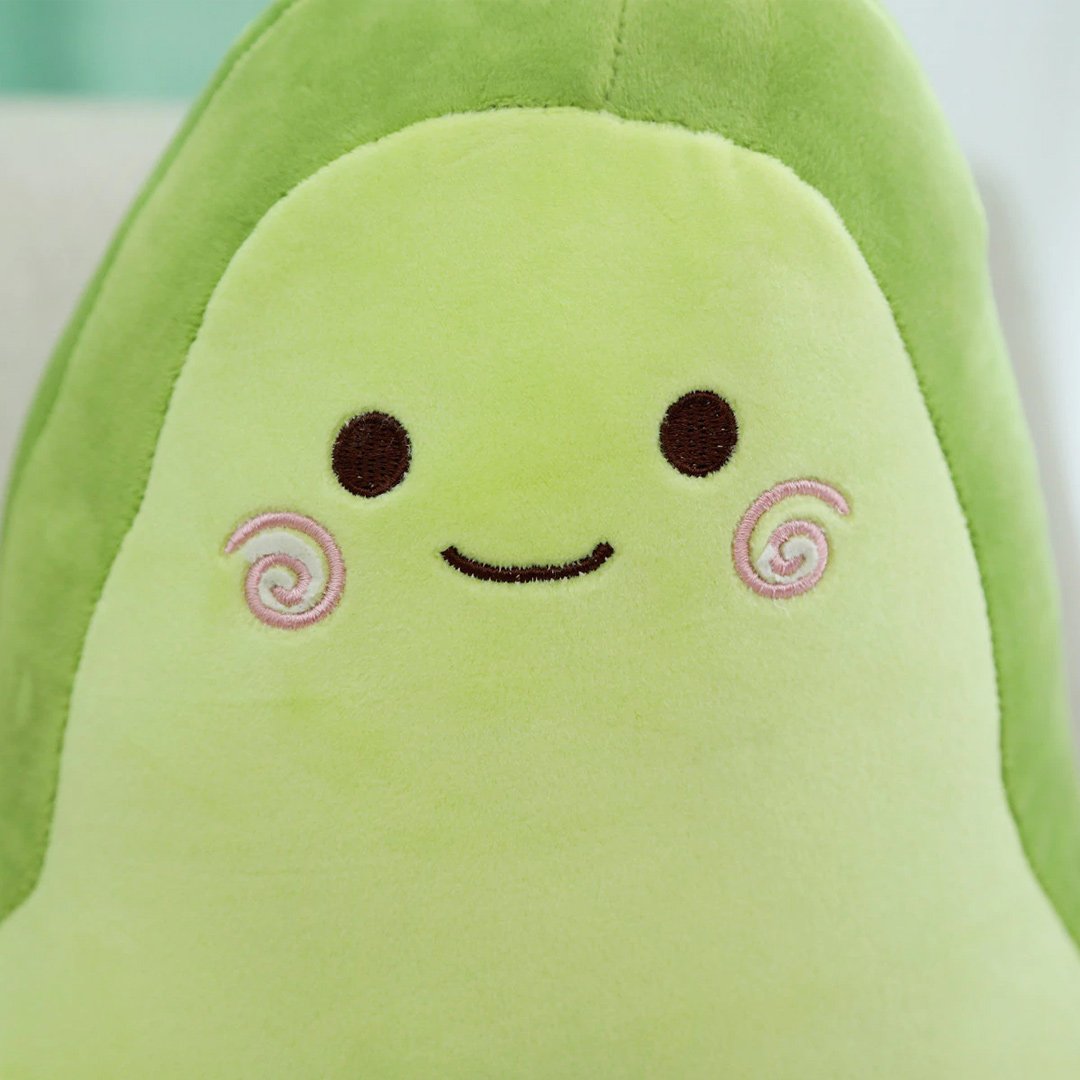 Cheerful Green Avocado Cuddle Buddy