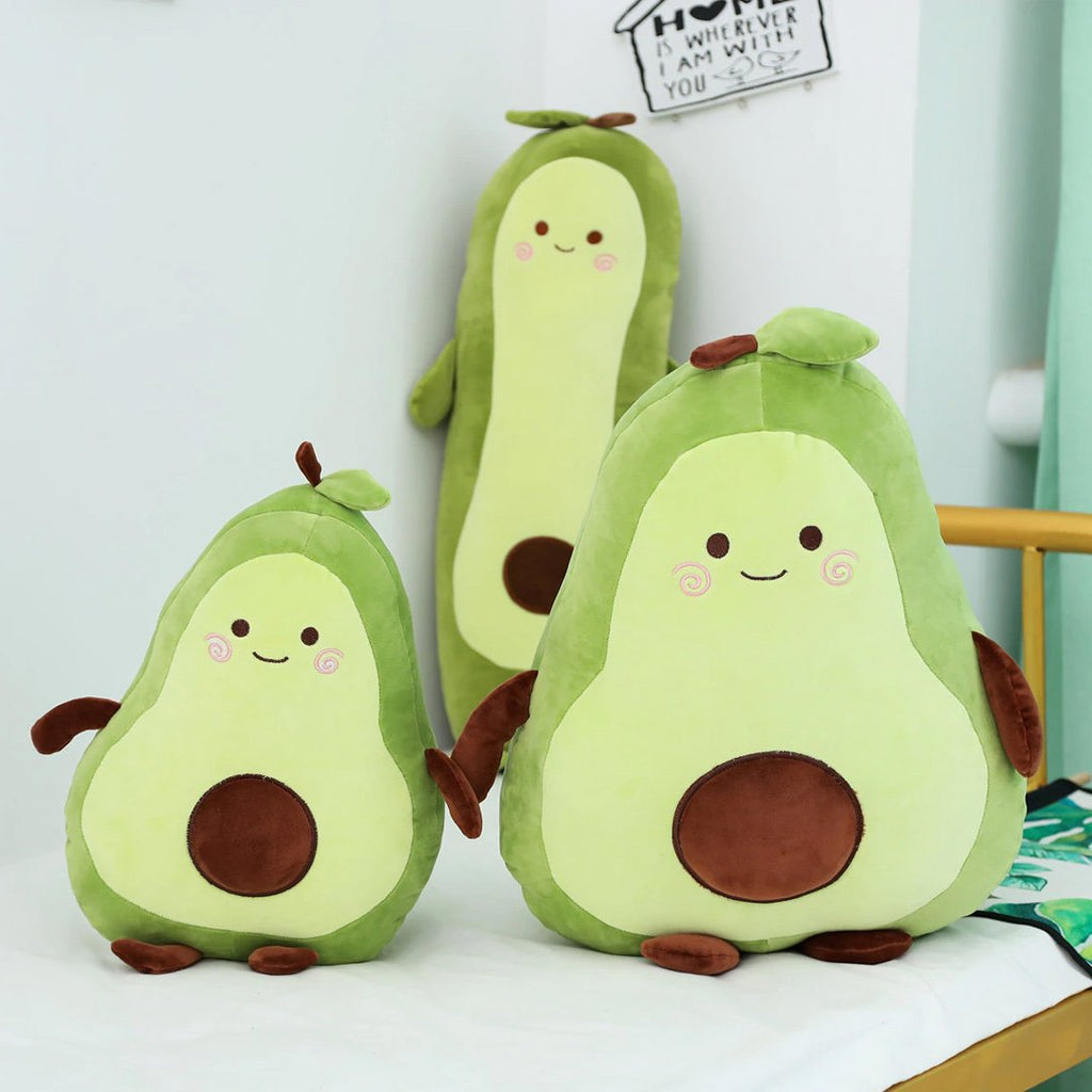 Cheerful Green Avocado Cuddle Buddy
