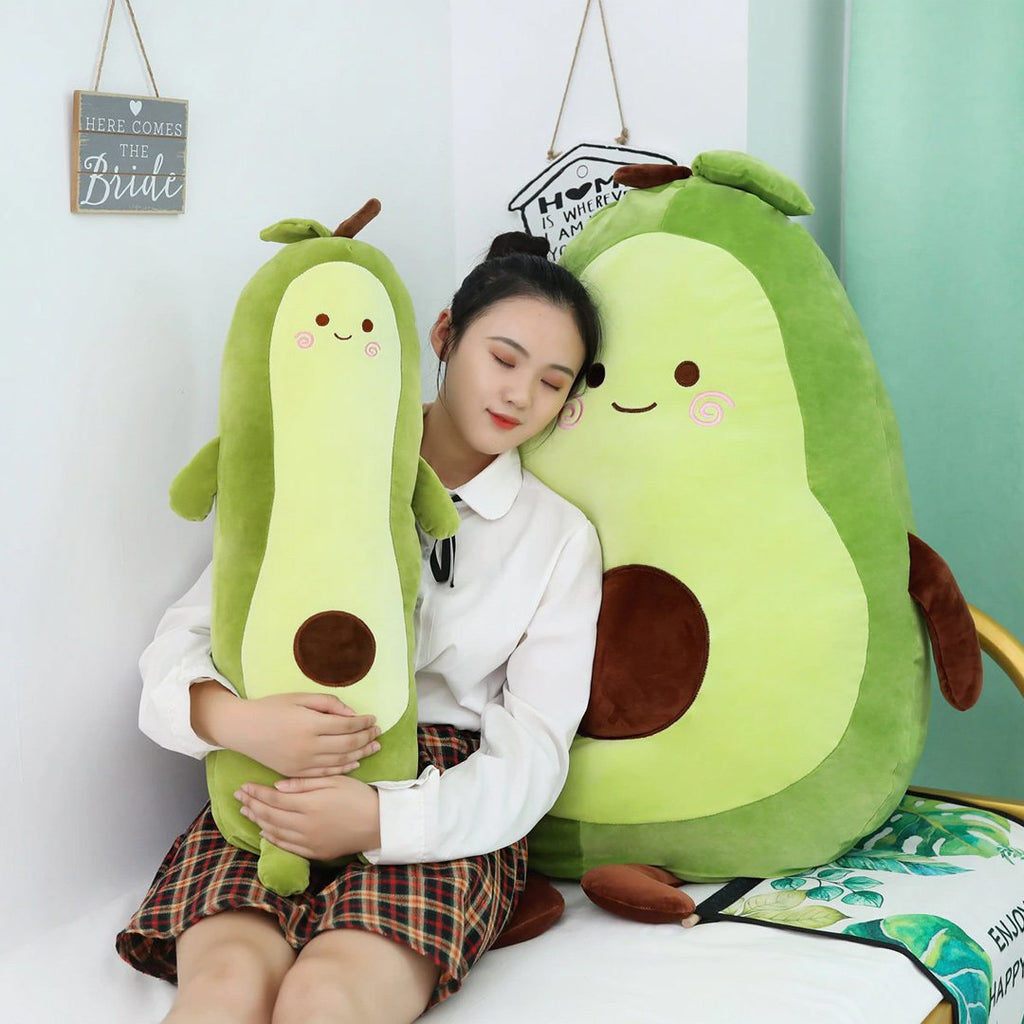 Joyful Green Avocado Stuffed Toy