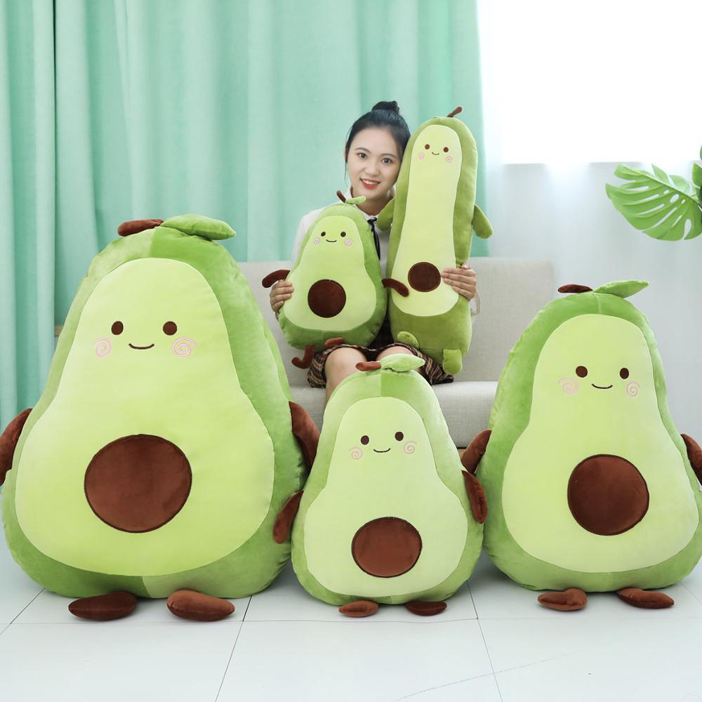 Joyful Green Avocado Stuffed Toy