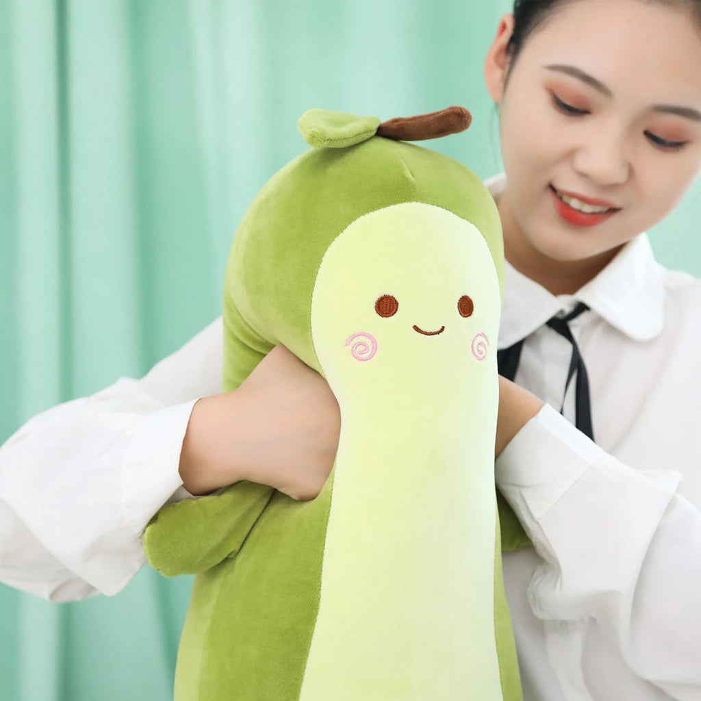 Joyful Green Avocado Stuffed Toy