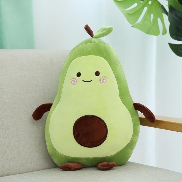 Cheerful Green Avocado Cuddle Buddy