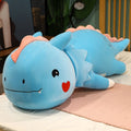 Adorable Oversized Colorful Dragon Plushies