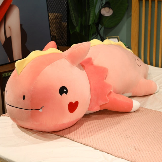 Adorable Oversized Colorful Dragon Plush Toys