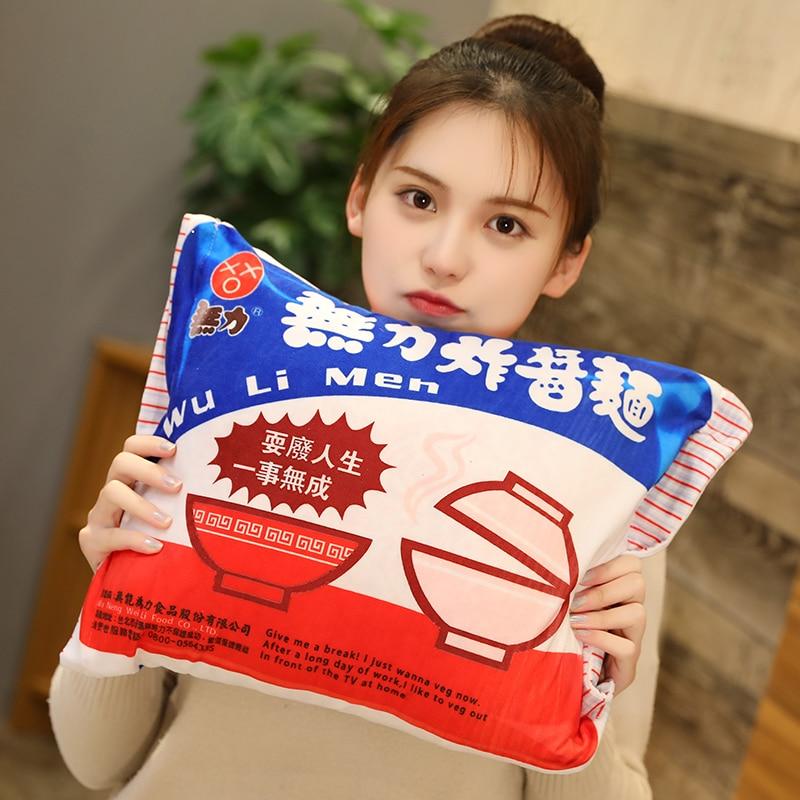 Cozy Instant Noodle Plush Pillow for Ultimate Comfort