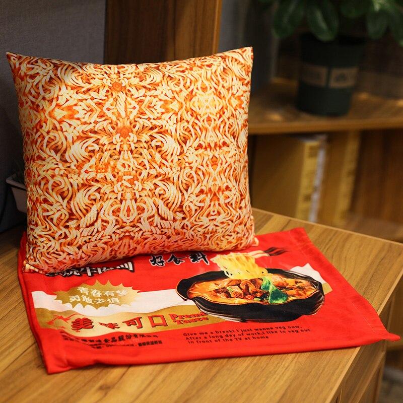 Cozy Instant Noodle Plush Pillow for Ultimate Comfort