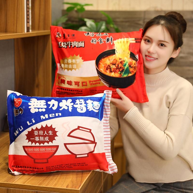 Cozy Instant Noodle Plush Pillow for Ultimate Comfort