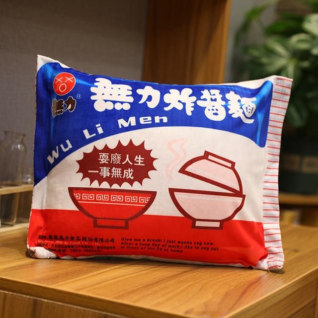 Cozy Instant Noodle Plush Pillow for Ultimate Comfort