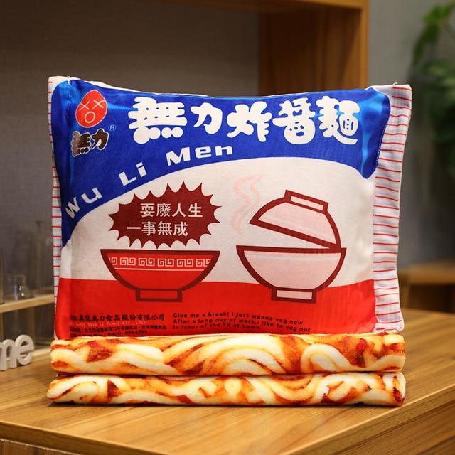 Cozy Instant Noodle Plush Pillow for Ultimate Comfort
