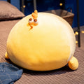 Adorable Chonky Yellow Chicken Plush Toy - Jaba Edition!