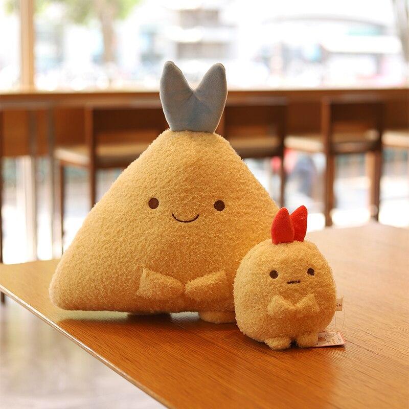 Delightful Japanese Tempura Shrimp Plushies for the Whole Family