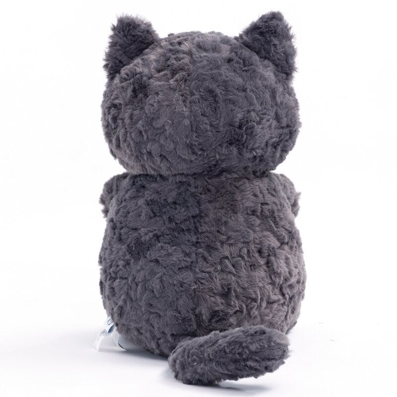 Adorable Jiji the Fluffy Black Cat Plushie | Limited Edition - Grab Yours Now!