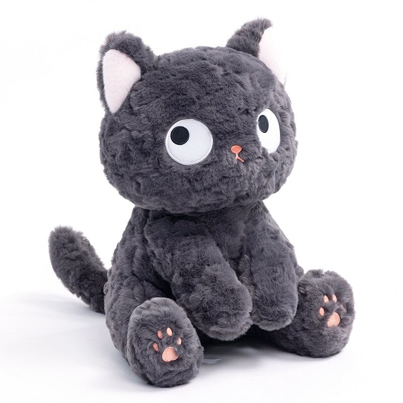 Adorable Jiji the Fluffy Black Cat Plushie | Limited Edition - Grab Yours Now!