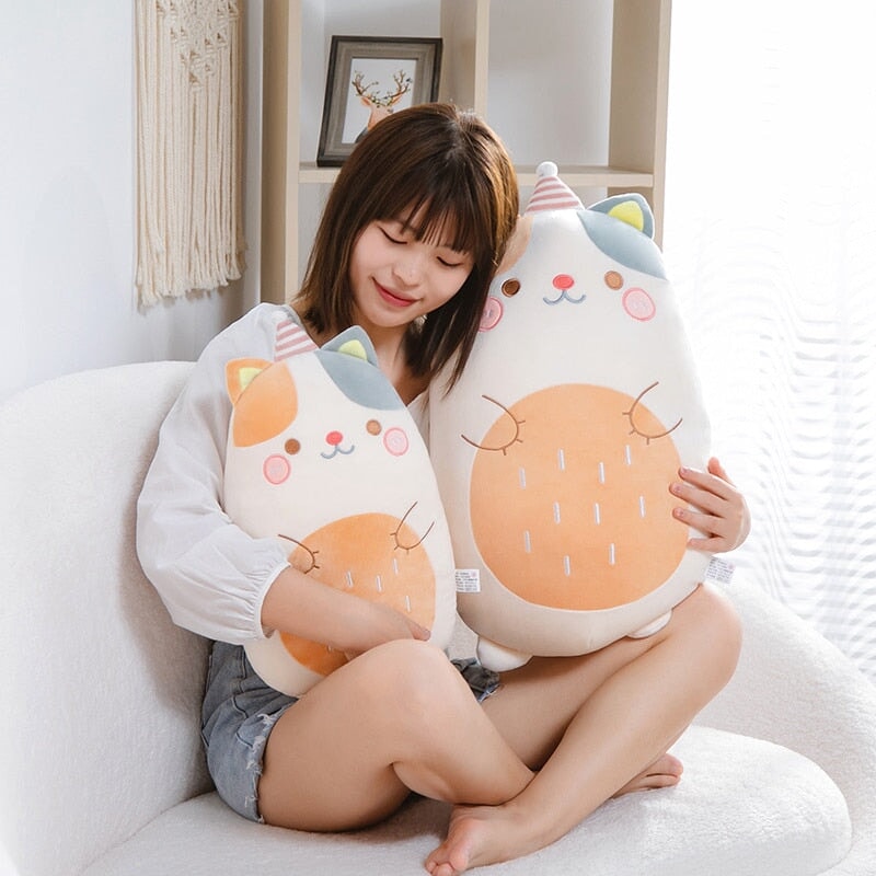 Adorable 2023 Kawaii Animal Pancake Plushies Collection