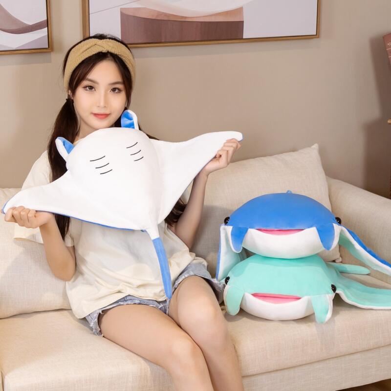 Adorable Blue Mobula Devil Stingray Plush Toys
