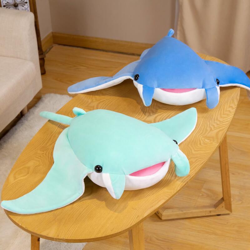 Adorable Blue Mobula Devil Stingray Plush Toys