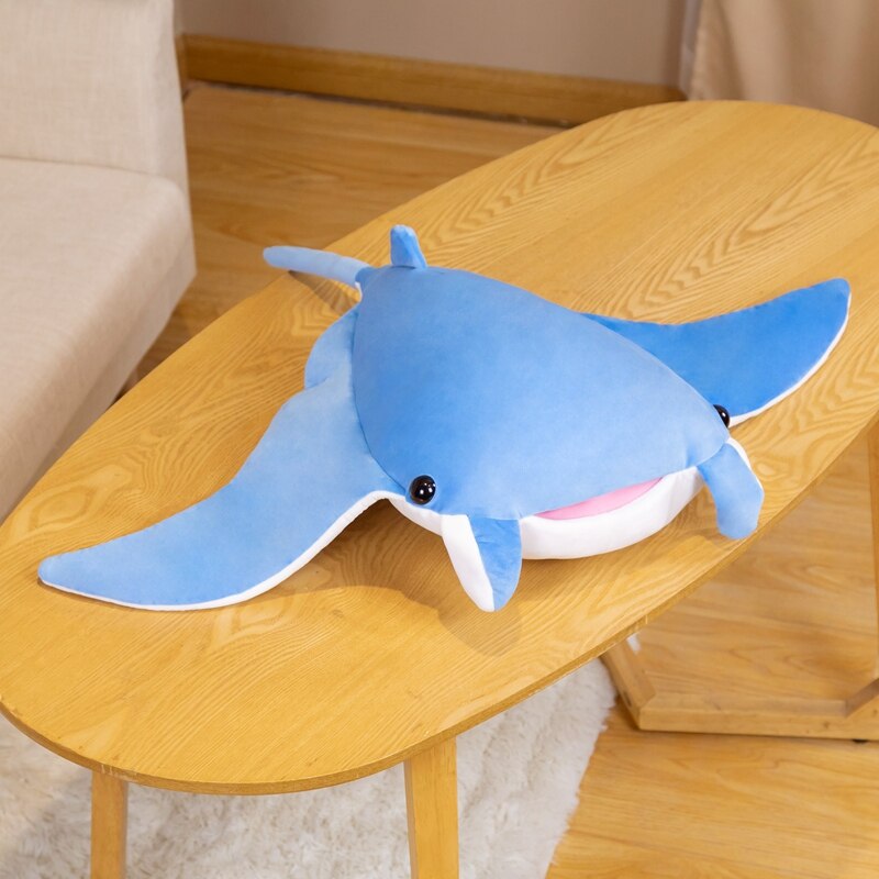 Adorable Blue Mobula Devil Stingray Plush Toys