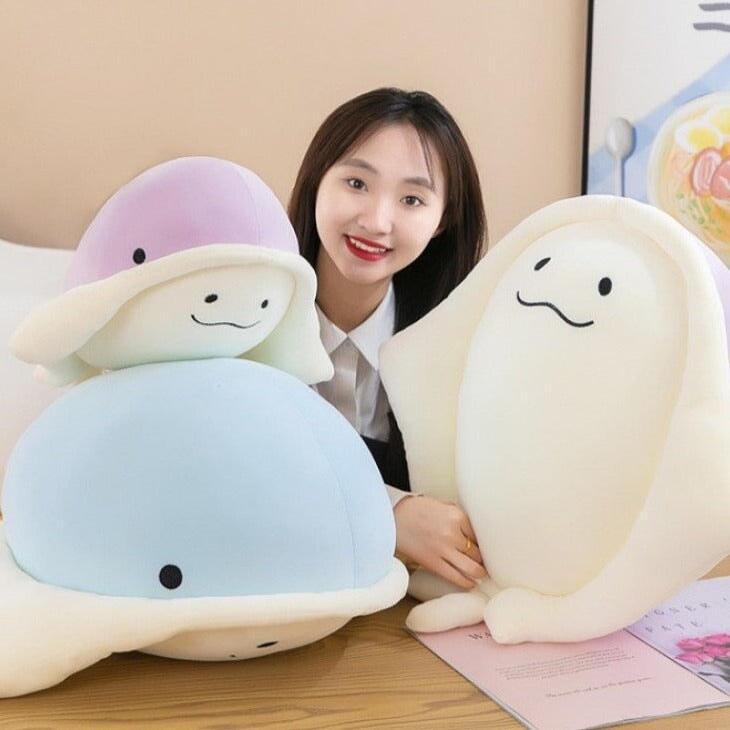 Adorable Blue and Purple Manta Ray Plush Toys