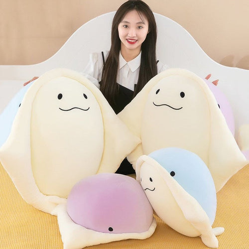 Adorable Blue and Purple Manta Ray Plush Toys