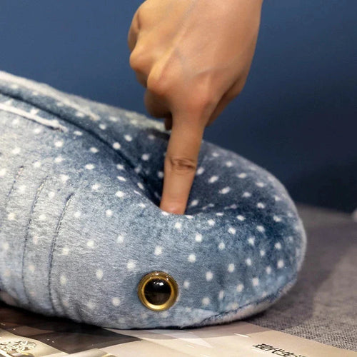 Adorable Blue Whale Shark Plush Toy - Perfect for Cuddles!
