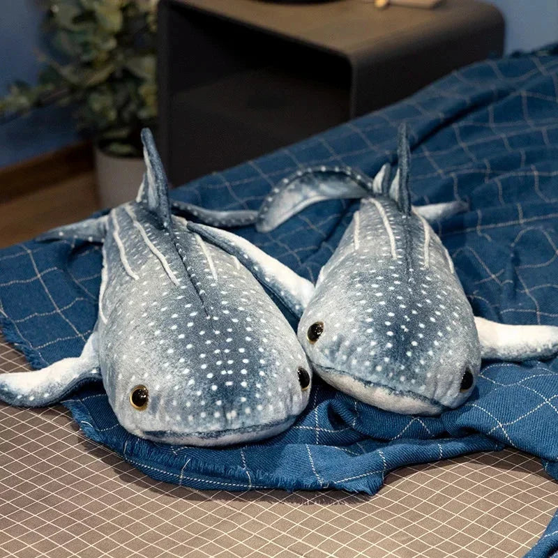 Adorable Blue Whale Shark Plush Toy - Perfect for Cuddles!