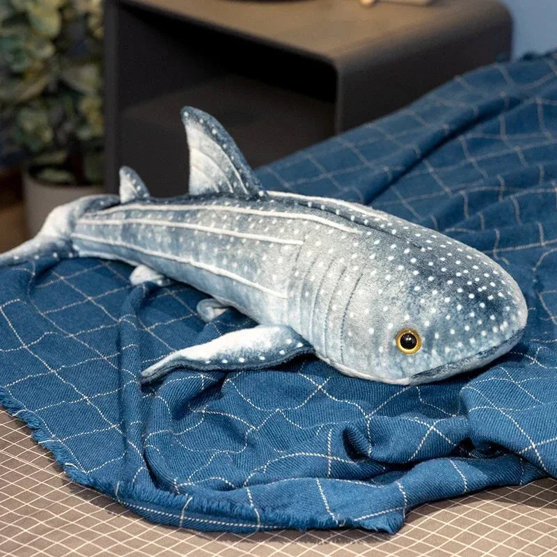 Adorable Blue Whale Shark Plush Toy - Perfect for Cuddles!