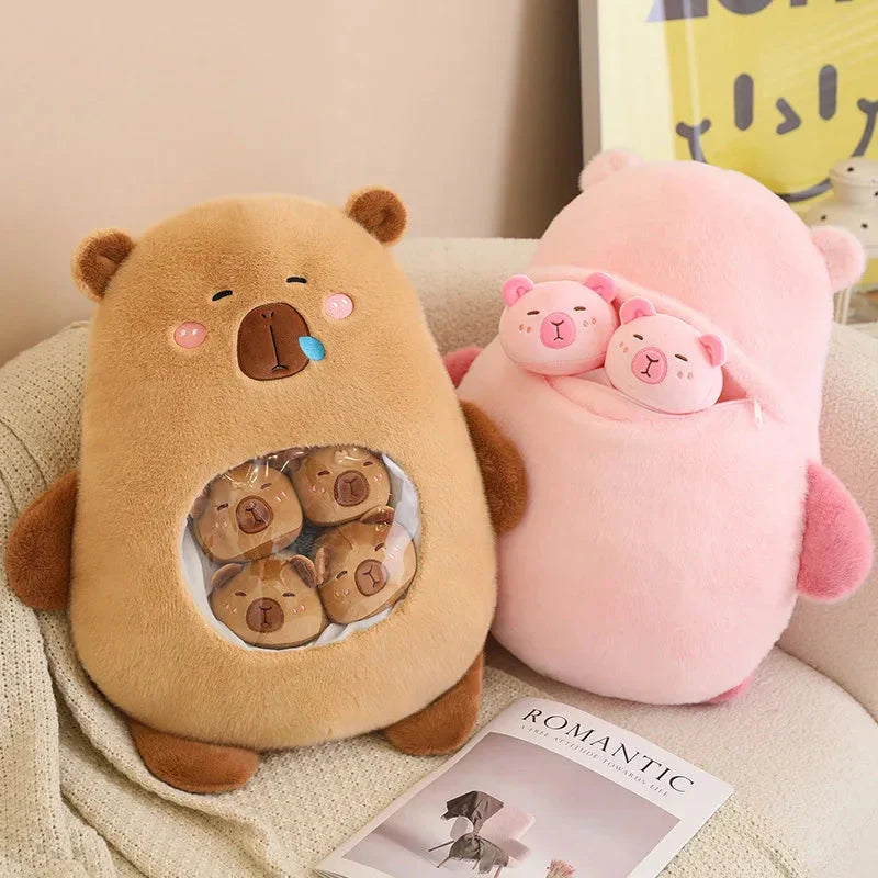 Adorable Kawaii Capybara Candy Bag Plush Toy