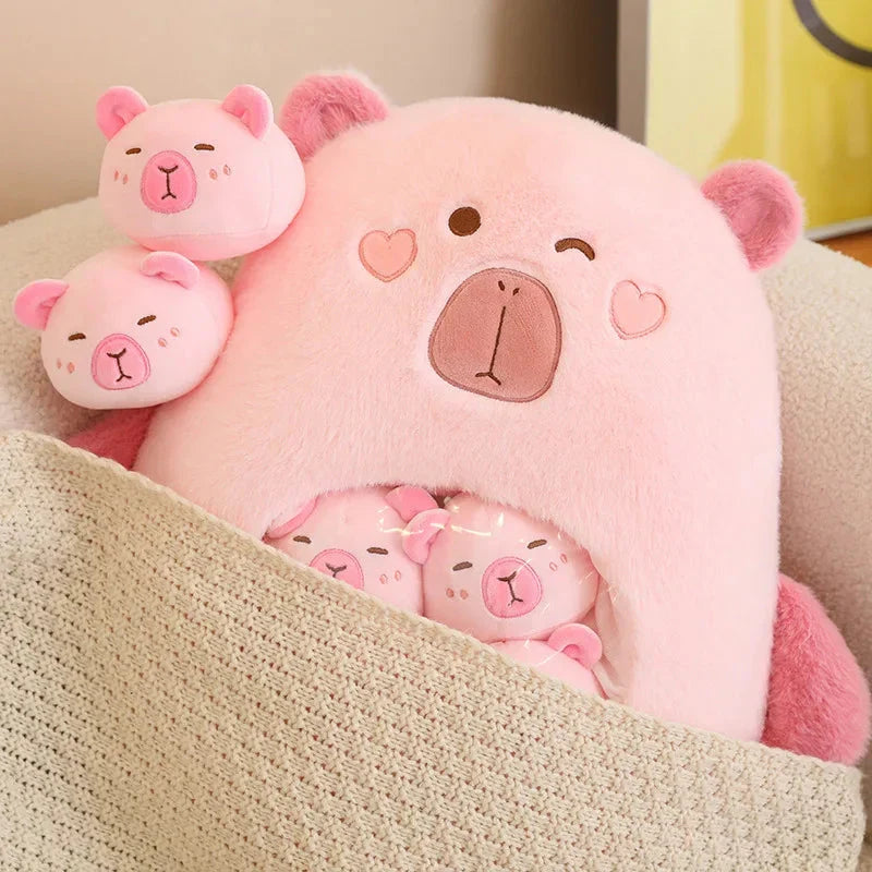 Adorable Kawaii Capybara Candy Bag Plush Toy