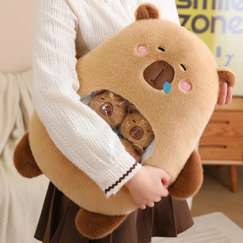 Adorable Kawaii Capybara Candy Bag Plush Toy