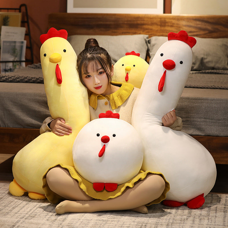 Adorable Kawaii Daisy & Bonnie Chicken Plush Toys for Cuddly Comfort