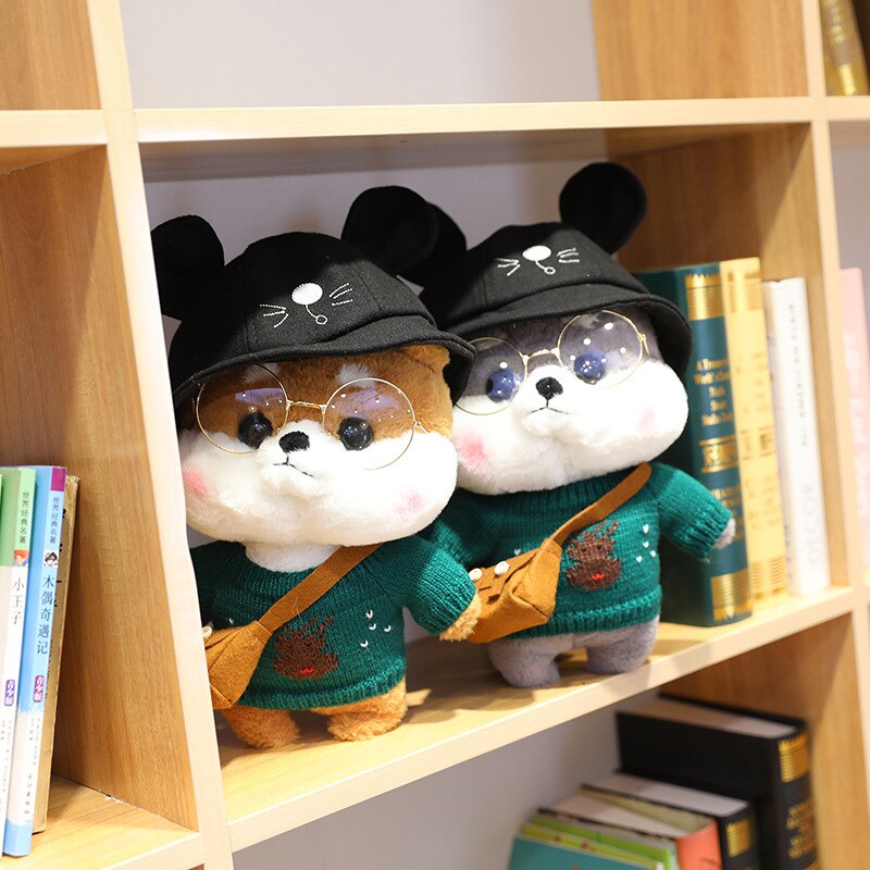 Adorable Shiba Family Plushie Dress Up Set